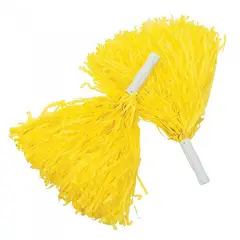 GENERICO - PORRAS 32CM AMARILLO X2 UNI