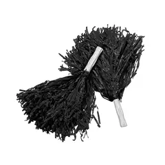GENERICO - PORRAS 32CM NEGRO X2 UNI