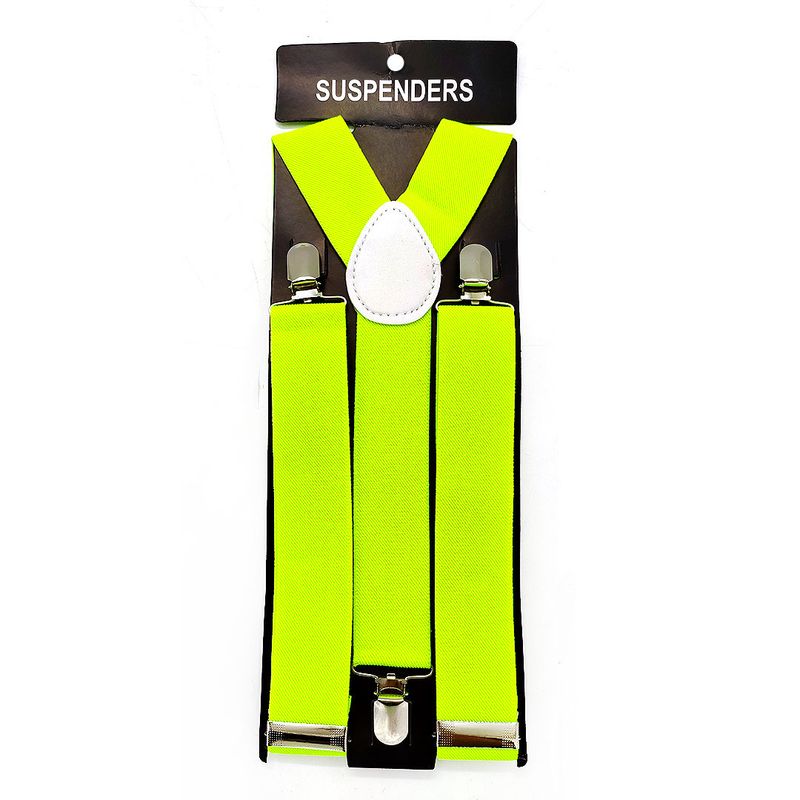 GENERICO - SUSPENSOR ADULTO AMARILLO FLUOR X1 UNI