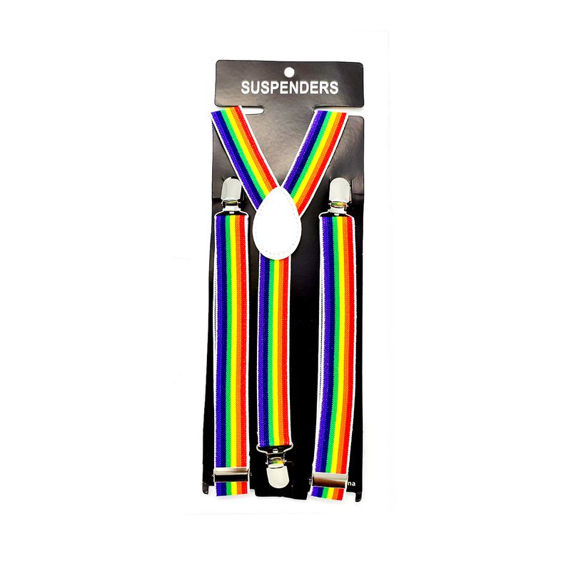 GENERICO - SUSPENSOR ADULTO MULTICOLOR FLUOR X1 UNI