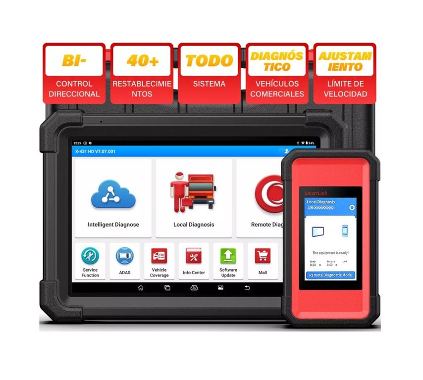 Scanner Automotriz X431 V+ Smartlink Hd Camion 24v