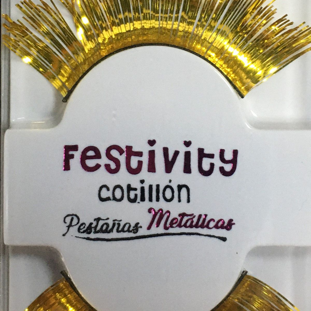 GENERICO - PESTAA METALICA DORADA X1 UNI