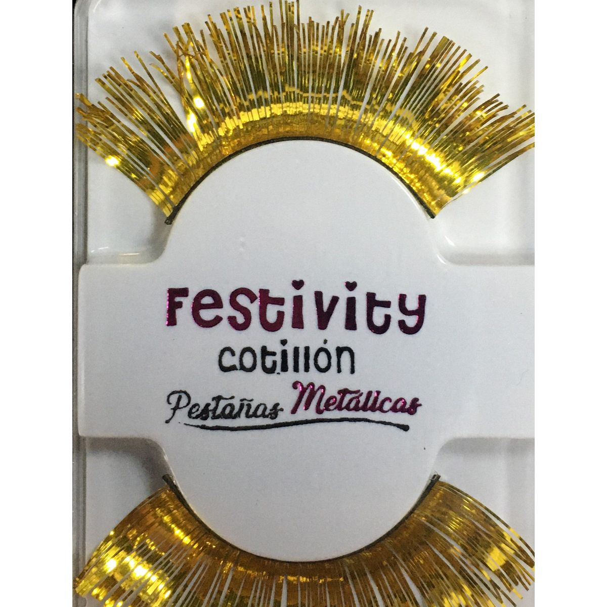 GENERICO - PESTAA METALICA DORADA X1 UNI