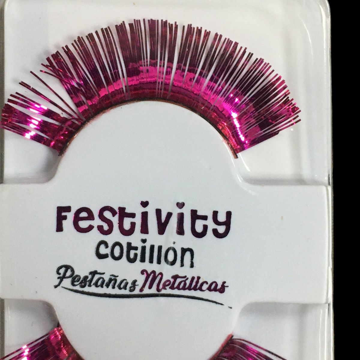 GENERICO - PESTA?A METALICA FUCSIA X1 UNI