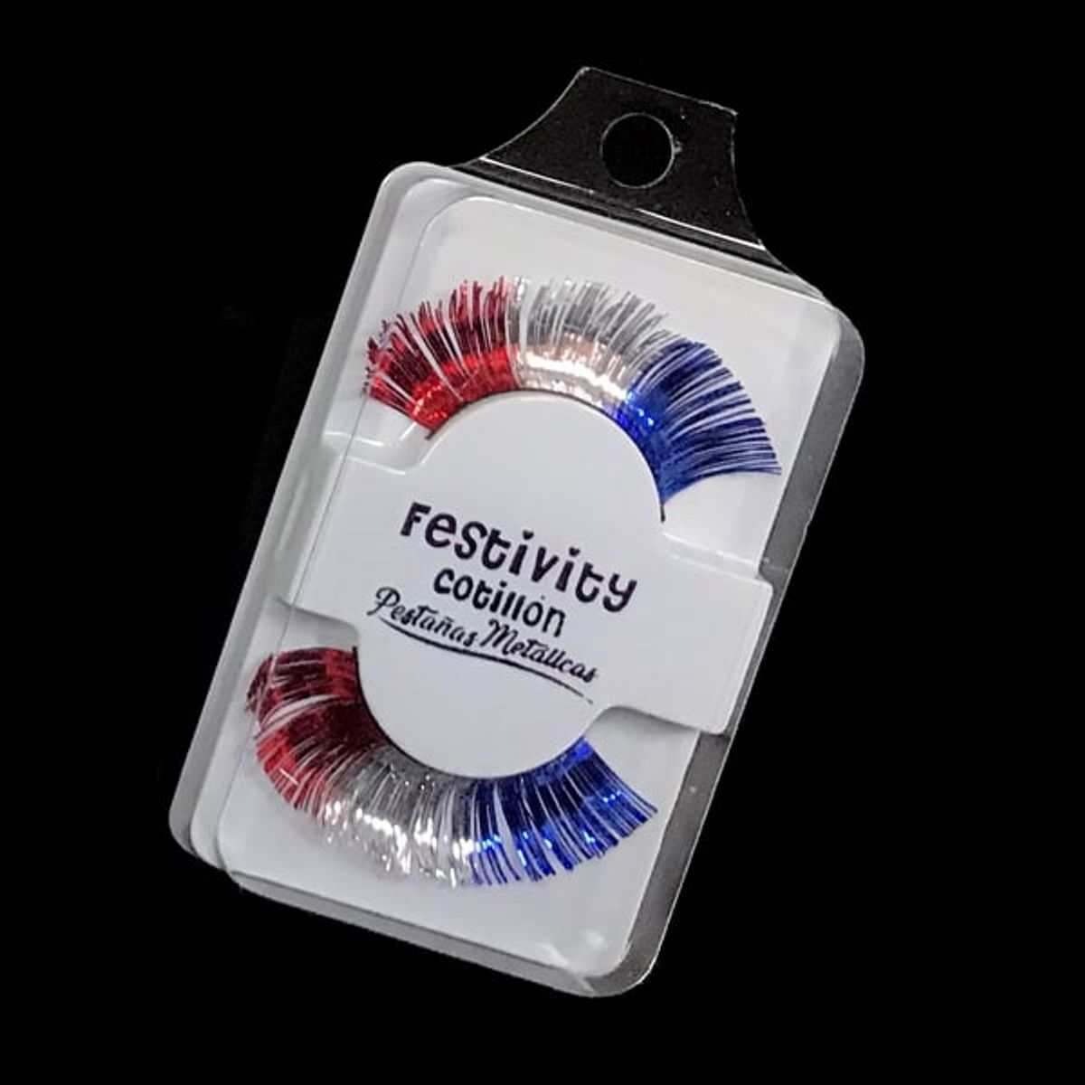 GENERICO - PESTA?A METALICA TRICOLOR X1 UNI