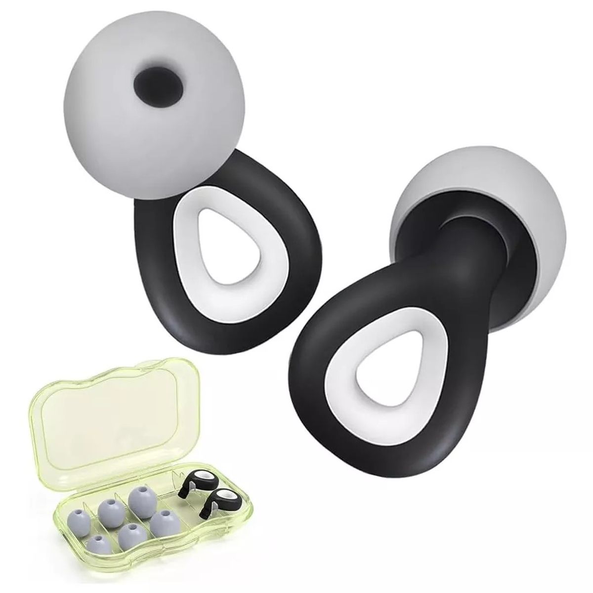 KUANGYE - Tapones Anti Ruido Para Niños Y Adultos 3piezas 3 Tallas