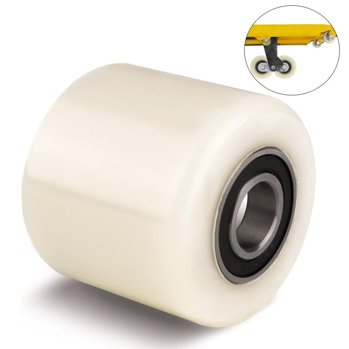 KUANGYE - 1 Rodillos De Transpaleta Con rodamientos 80x70mm