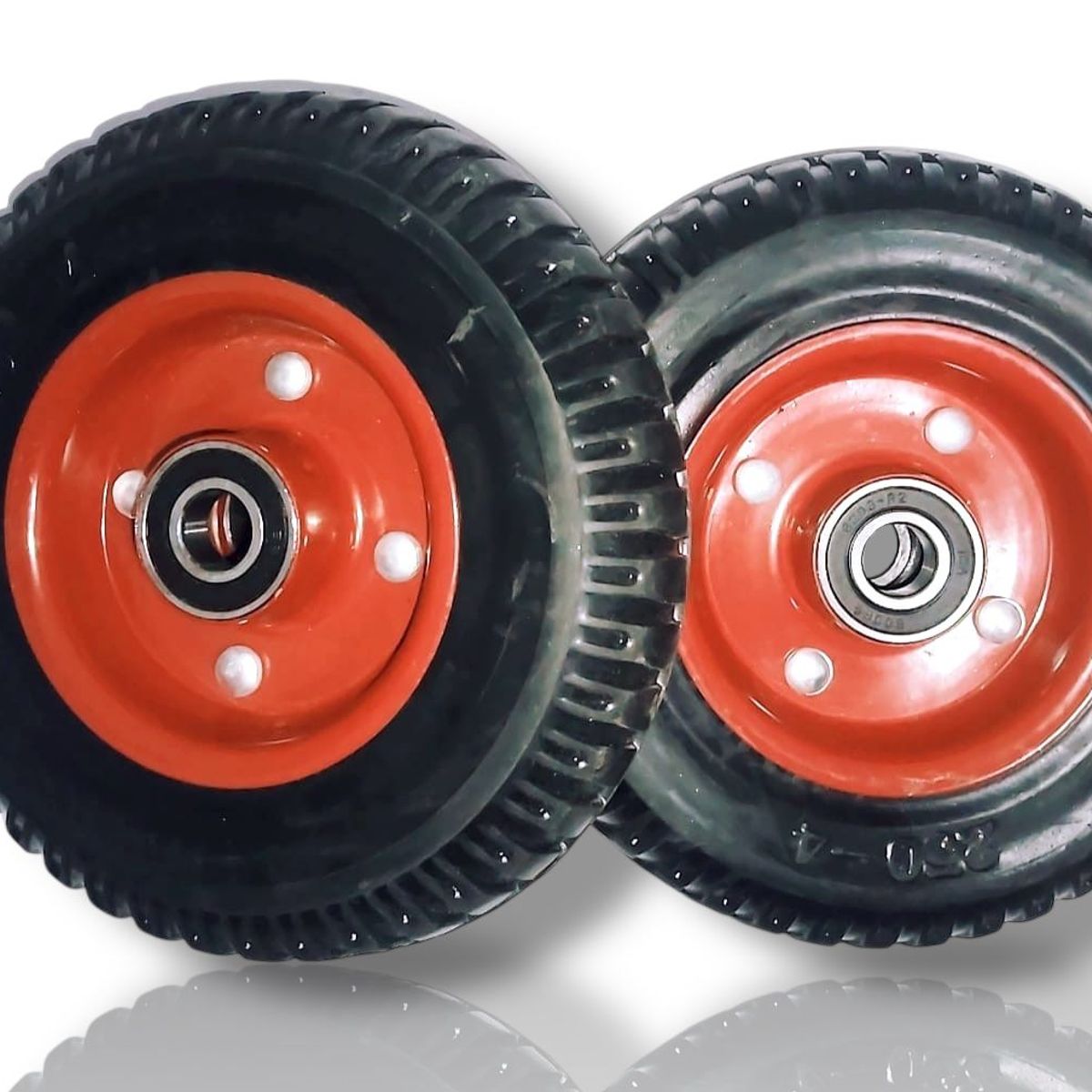 GENERICO - pack de 2 ruedas de goma  de 8 pulgas , 14990 CLP