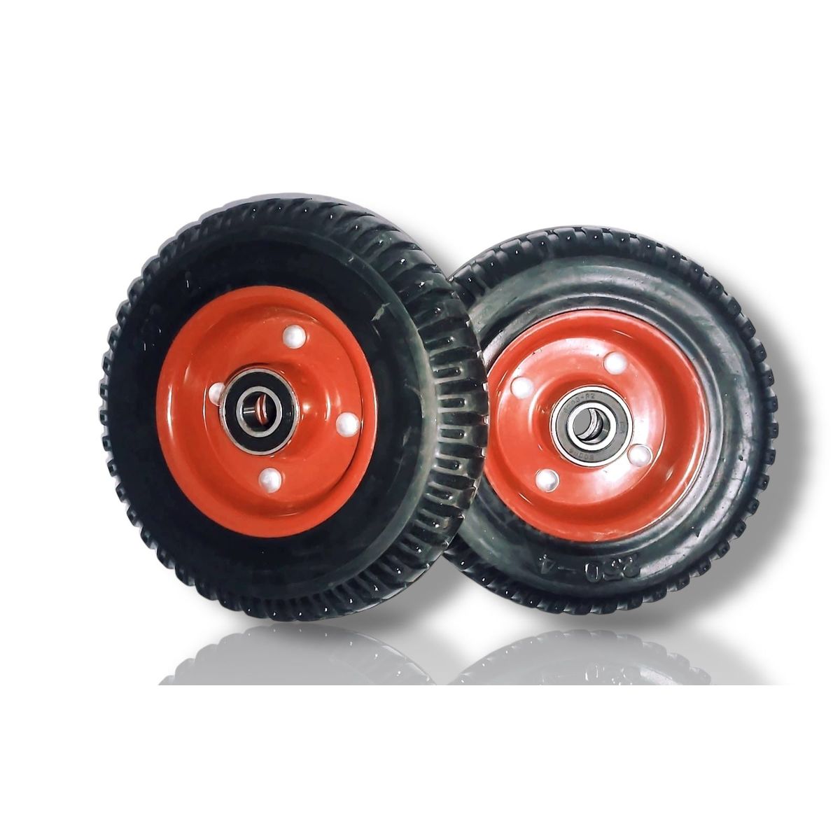 GENERICO - pack de 2 ruedas de goma  de 8 pulgas , 14990 CLP