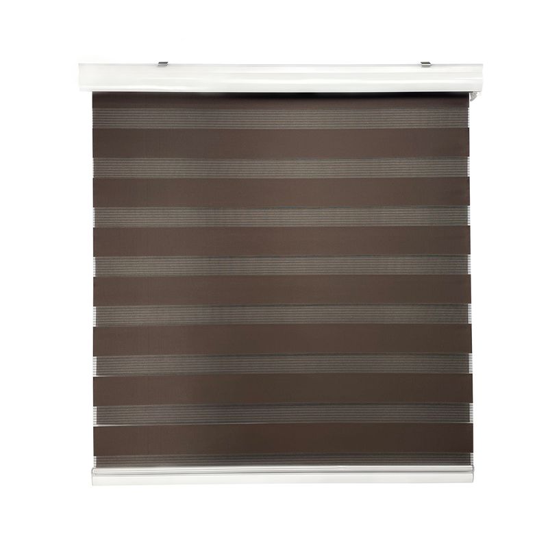 GUIZA - Cortina Roller Duo Zebra Dia y Noche 120 x 200 Cm Guiza