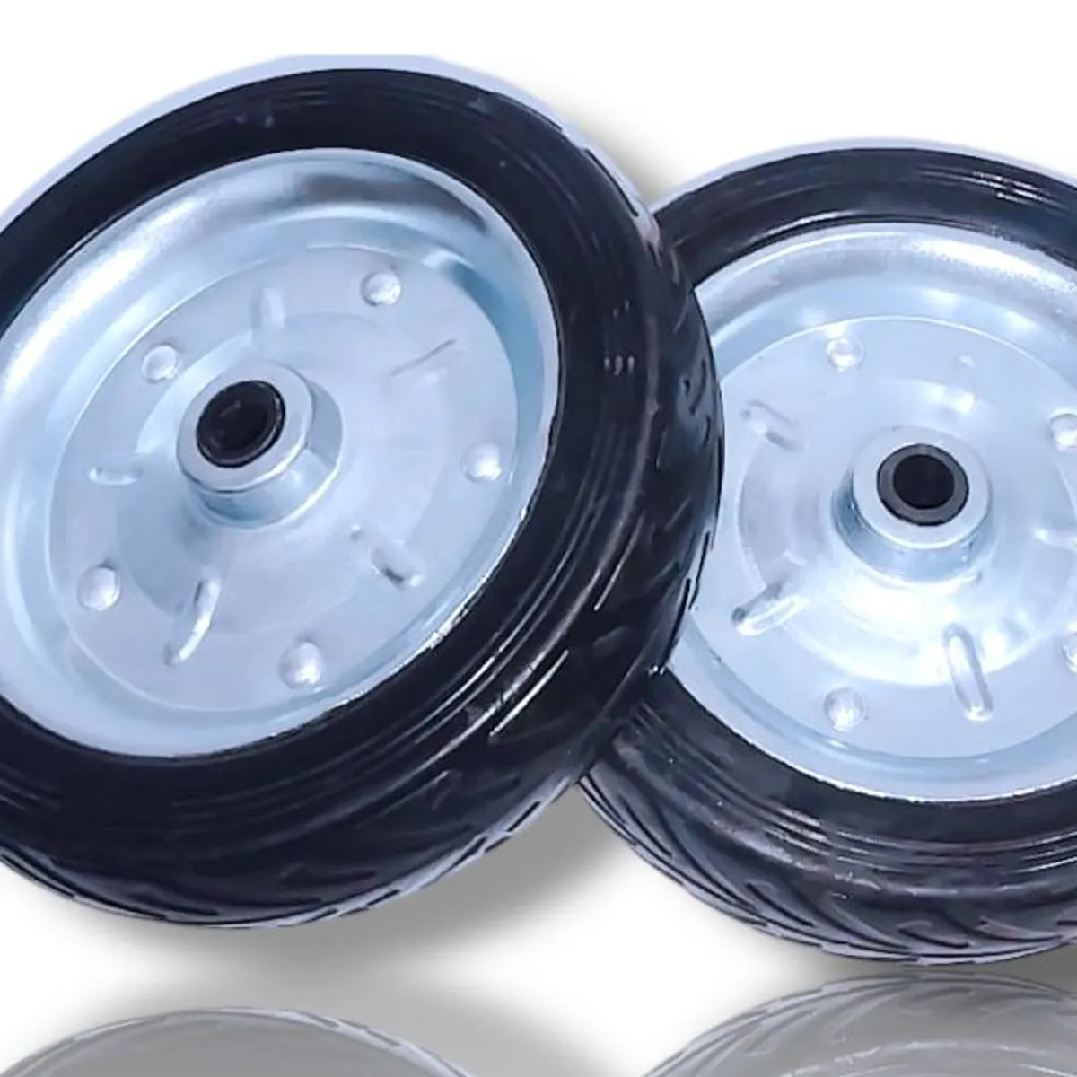 GENERICO - Rueda de carga goma de 50Kl  15 x 4 x 1 cm  4000CLP Unidad