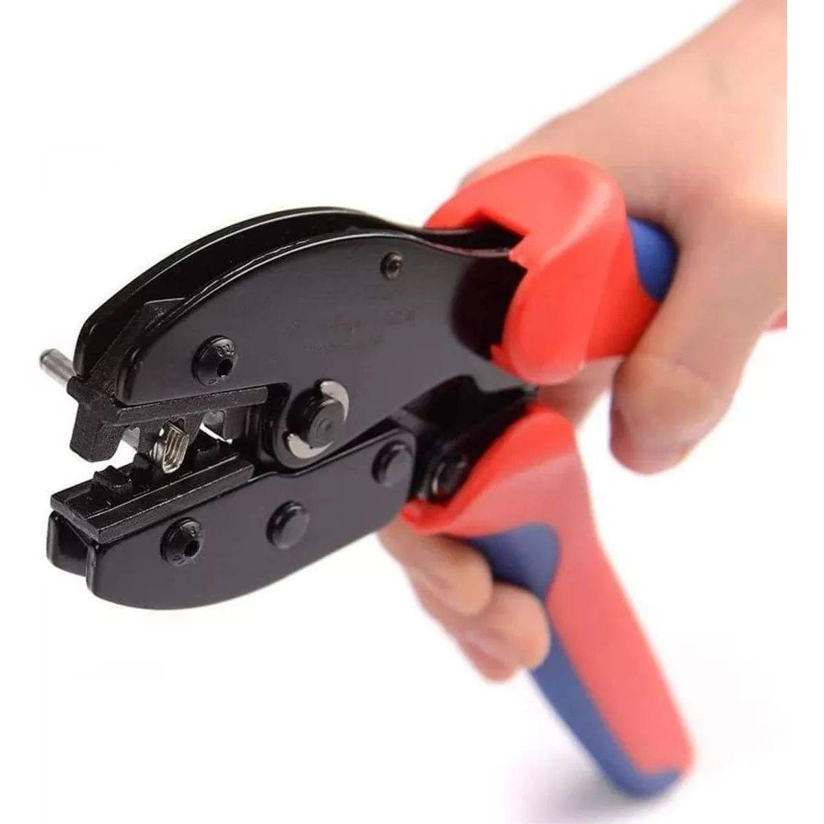 KUANGYE - Alicate Crimpadora Mc4 Solar Con Conectores  + 2 Llaves