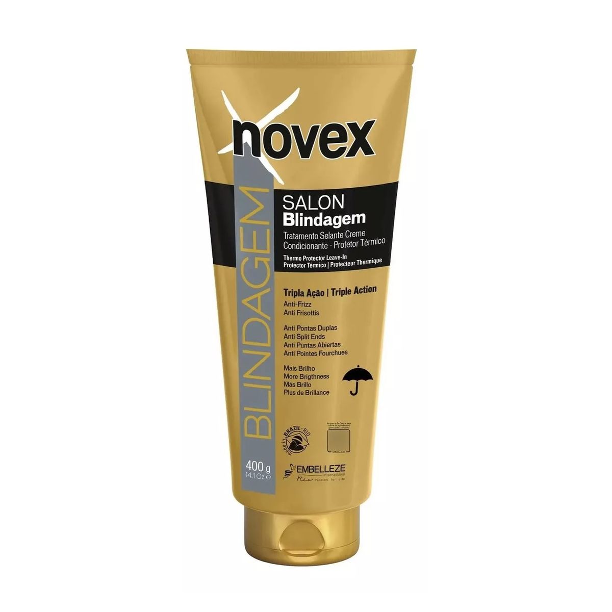 NOVEX - PROTECTOR TERMICO REPARADOR BLINDAGEM FINALIZADOR NOVEX 400GR-