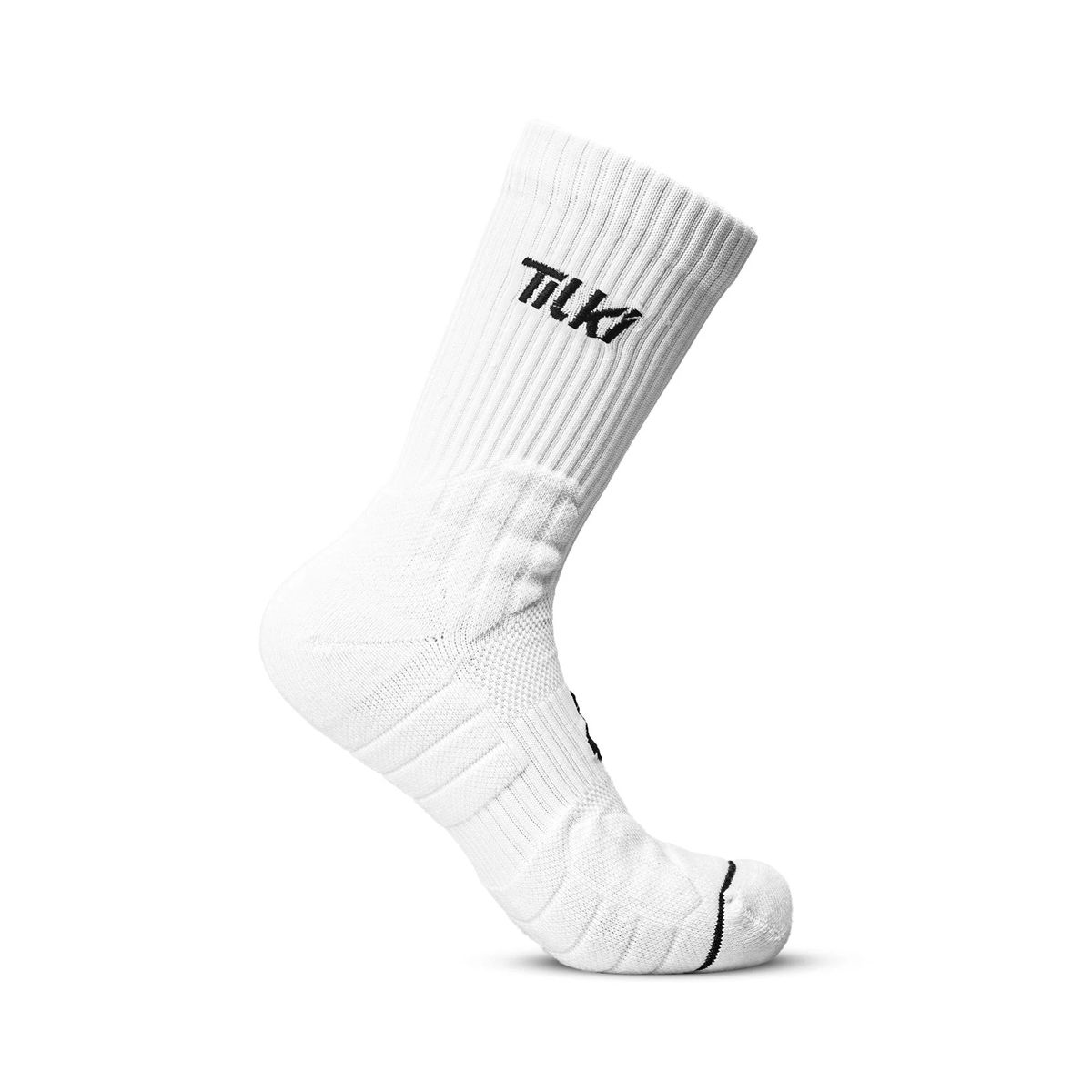 TILKI - Calcetín Tilki Crew D2 Lehinde Blanco Tenis Padel