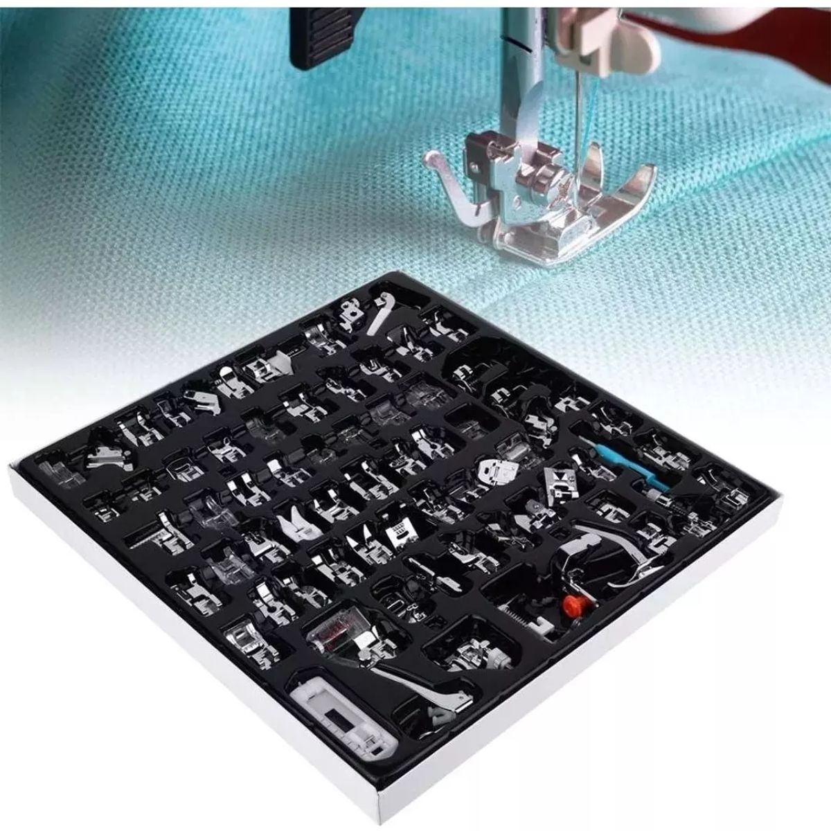 KUANGYE - Set De 42 Prensatelas Para Maquina De Coser
