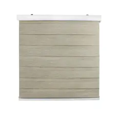 GUIZA - Cortina Roller Duo Zebra Dia y Noche 150 x 200 Cm