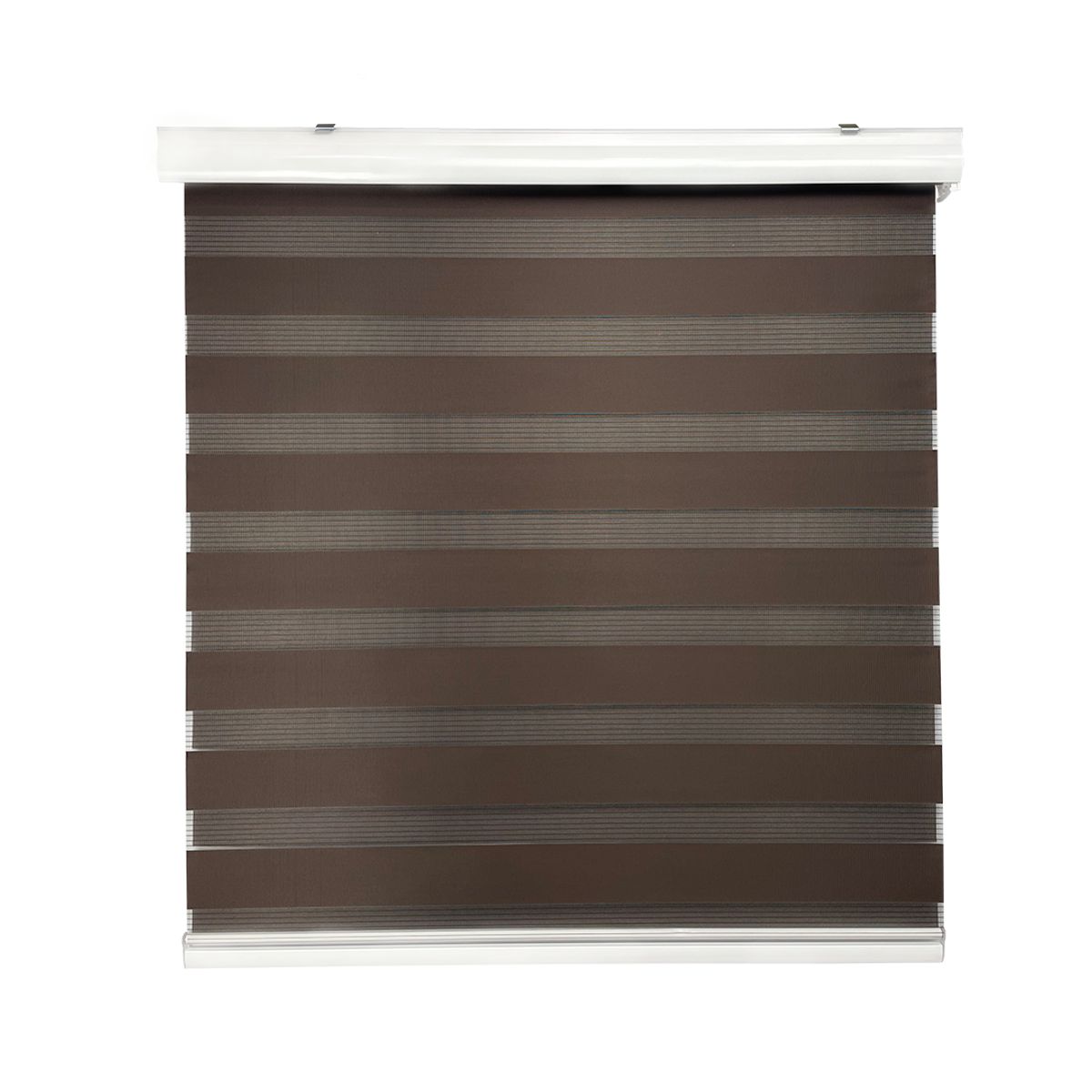 GUIZA - Cortina Roller Duo Zebra Dia y Noche 150 x 200 Cm Guiza