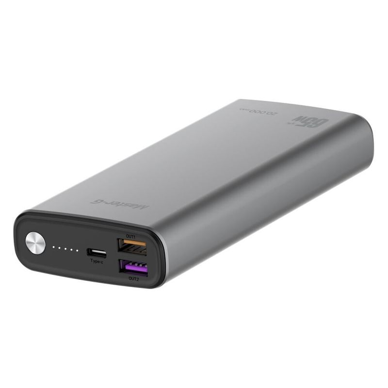 MASTER G - power bank 20.000 mah salida 65W para MacBook o laptop