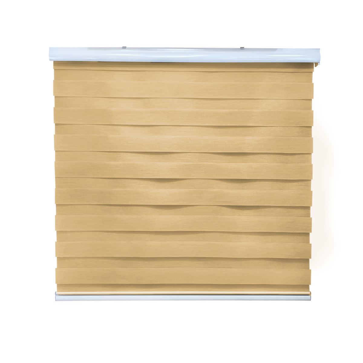 GUIZA - Cortina Roller Duo Zebra Dia y Noche 150 x 200 Cm Guiza