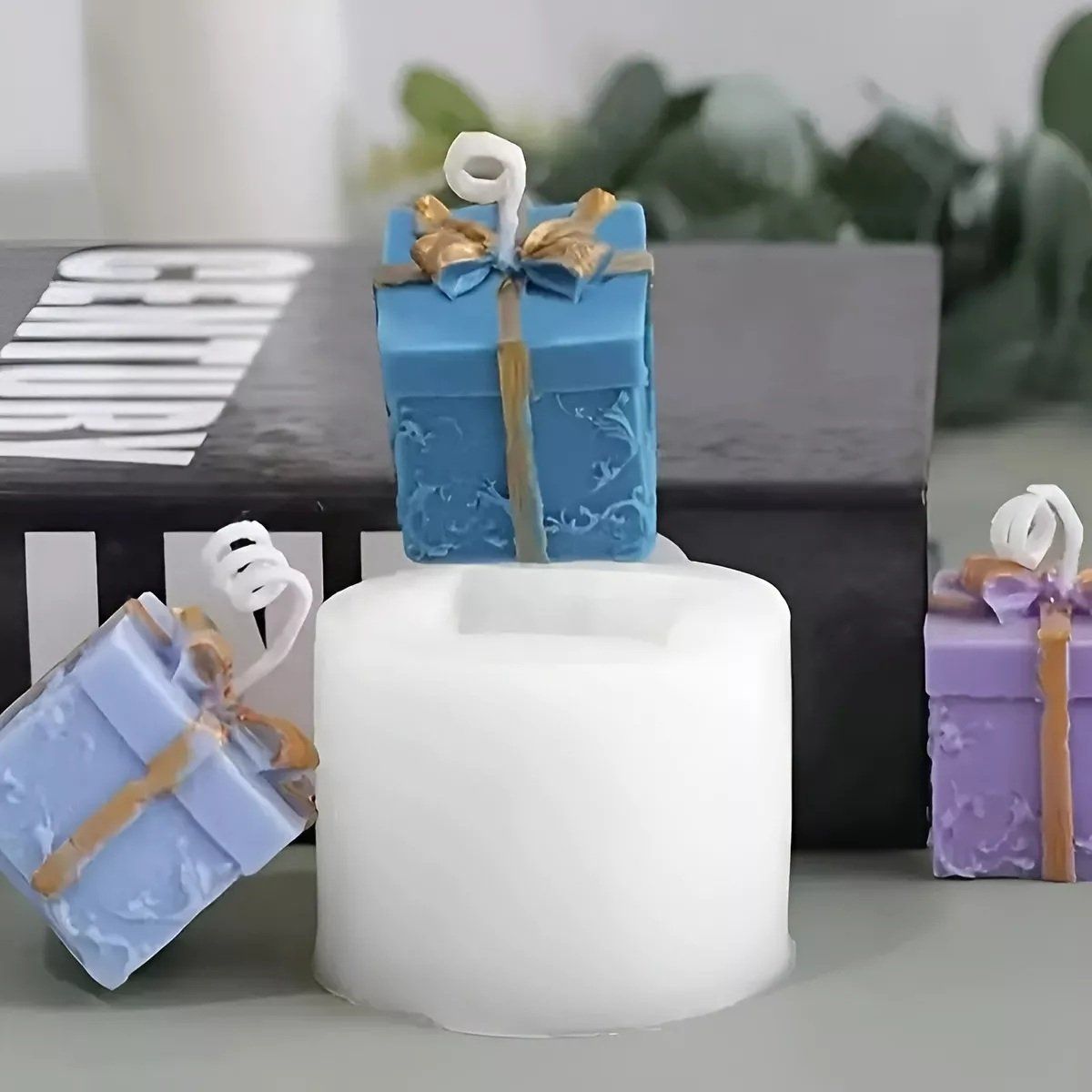 PASTELERIUSCL - 2 Moldes De Resina Moldes Para Hacer Velas Molde Vela Regalo 3d