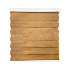 GUIZA - Cortina Roller Duo Zebra Dia y Noche 180 x 200 Cm