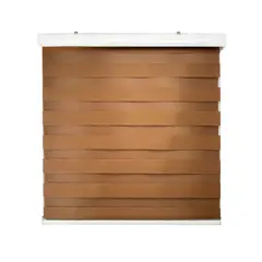 GUIZA - Cortina Roller Duo Zebra Dia y Noche 180 x 200 Cm