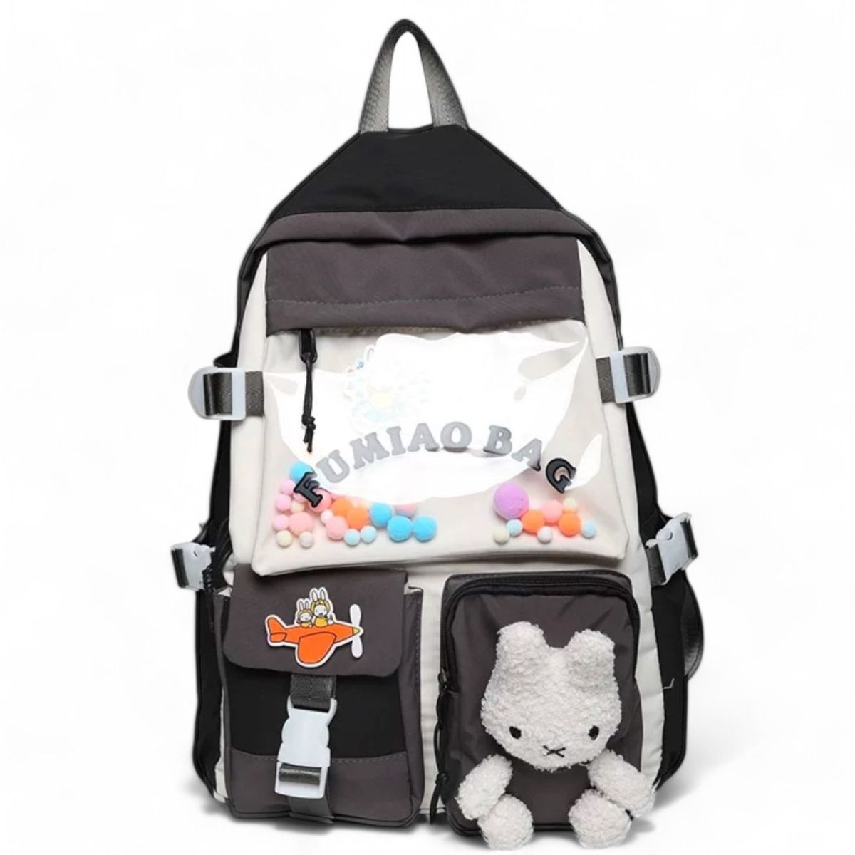 MV MOVAC - Mochila Infantil Bolso Escolar Kawaii Estilo Coreano Gran Capacidad 15L