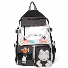 MV MOVAC - Mochila Bolso Escolar Kawaii Estilo Coreano Gran Capacidad 15L