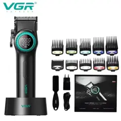 VGR VOYAGER - Maquina Cortar de Pelo Profesional con motor Magnética de 9000RPM