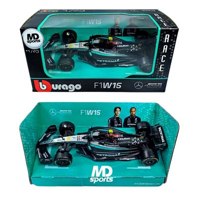 Imagen 2 del producto Auto F1 Mercedes W15 2024 44 Lewis Hamilton Caja Normal 1:43