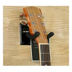 GENERICO - 2 Piezas Soporte Para Guitarra Colgador De Pared + 5 Púas