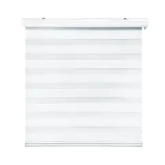 GUIZA - Cortina Roller Duo Zebra Dia y Noche 200 x 200 Cm