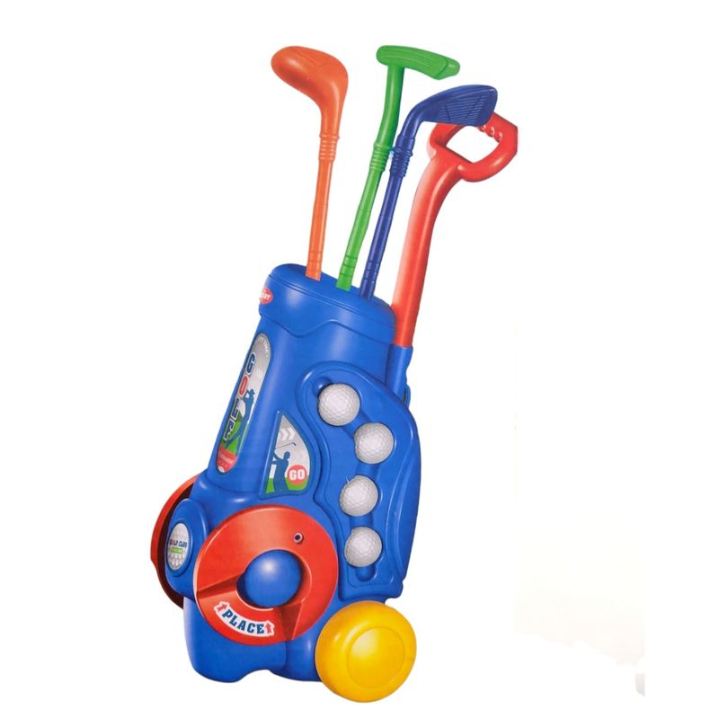 OEM - Set De Golf Miniatura con Carrito para Niños 55524