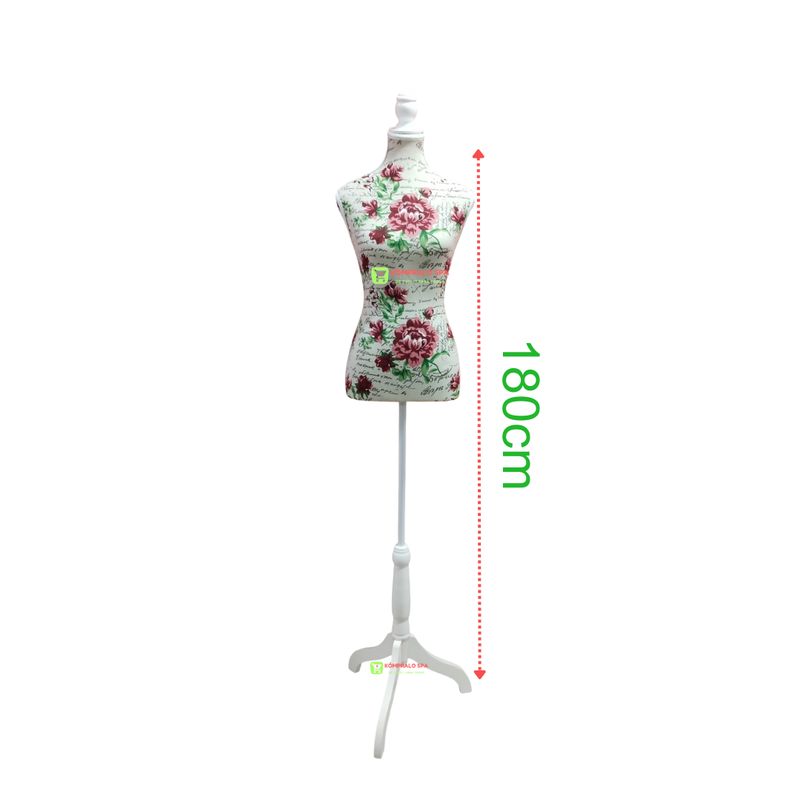 GENERICO - Torso Maniqui Dama Con Pedestal Para Sastre Costura Modista