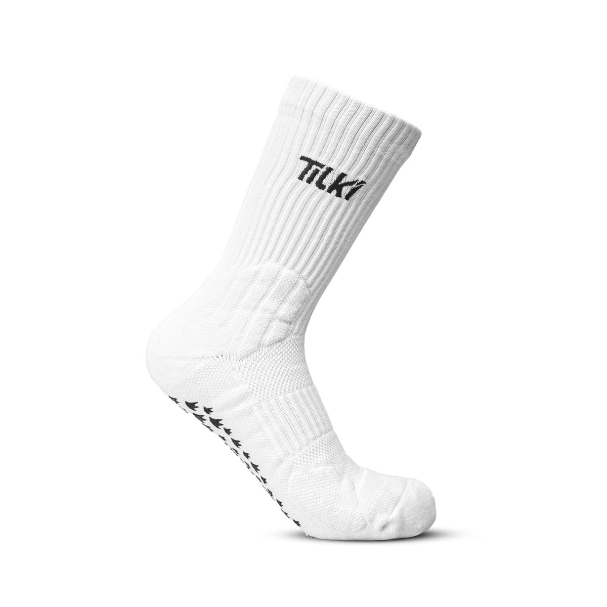 TILKI - Calcetín Tilki Antideslizante Lehinde Blanco Tenis Padel