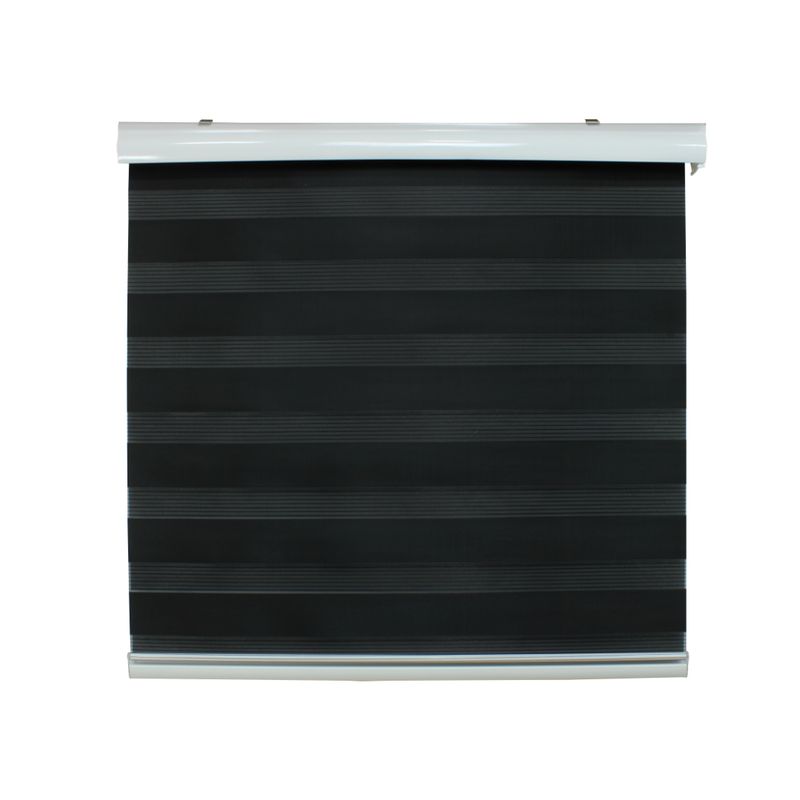 GUIZA - Cortina Roller Duo Zebra Dia y Noche 220 x 200 Cm Guiza