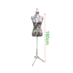 GENERICO - Torso Maniqui Dama Con Pedestal Para Sastre Costura Modista