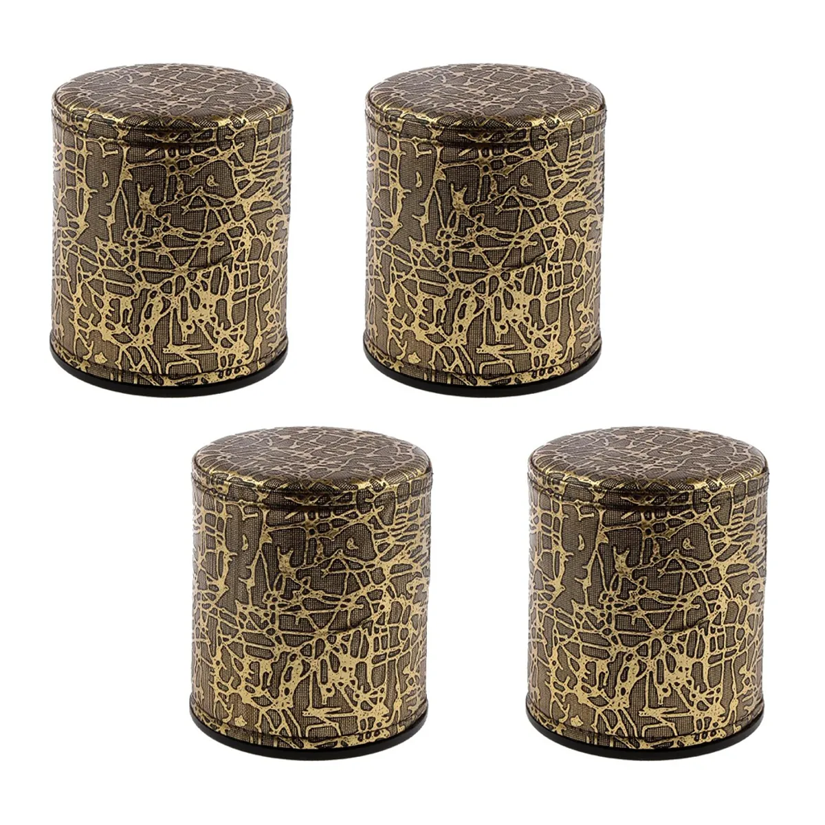 ATURE - 4u Juego De Cachos Taza De Dado Engrosada Para Fiesta