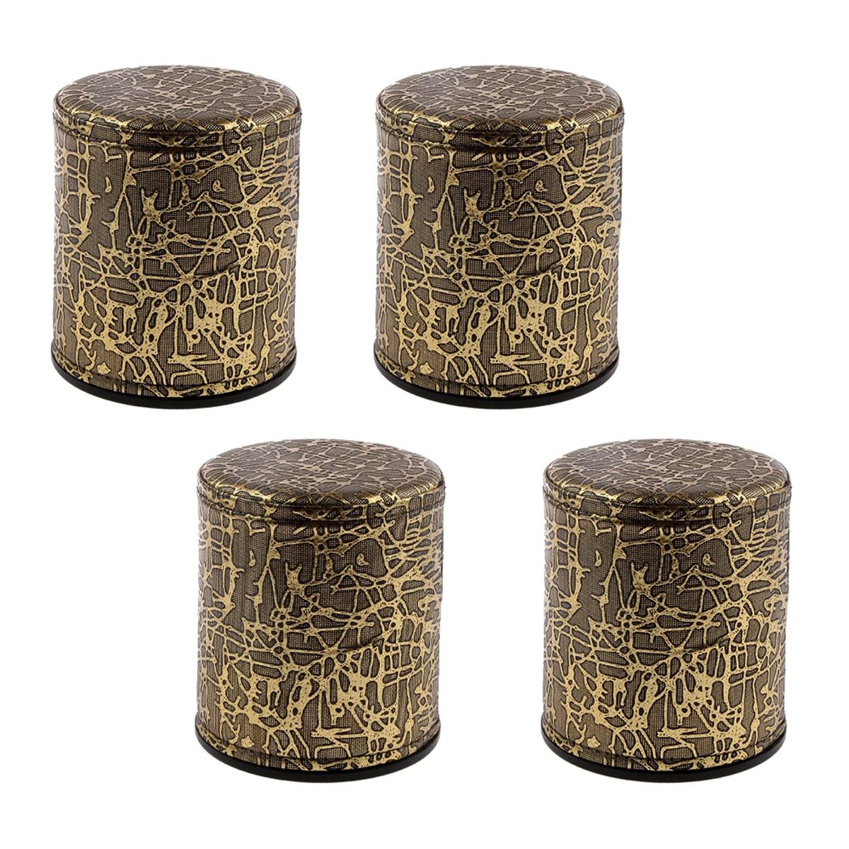 ATURE - 4u Juego De Cachos Taza De Dado Engrosada Para Fiesta