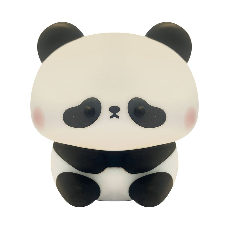 GENERICO - Lámpara Panda espanta cuco Led niños touch silicona espantacuco