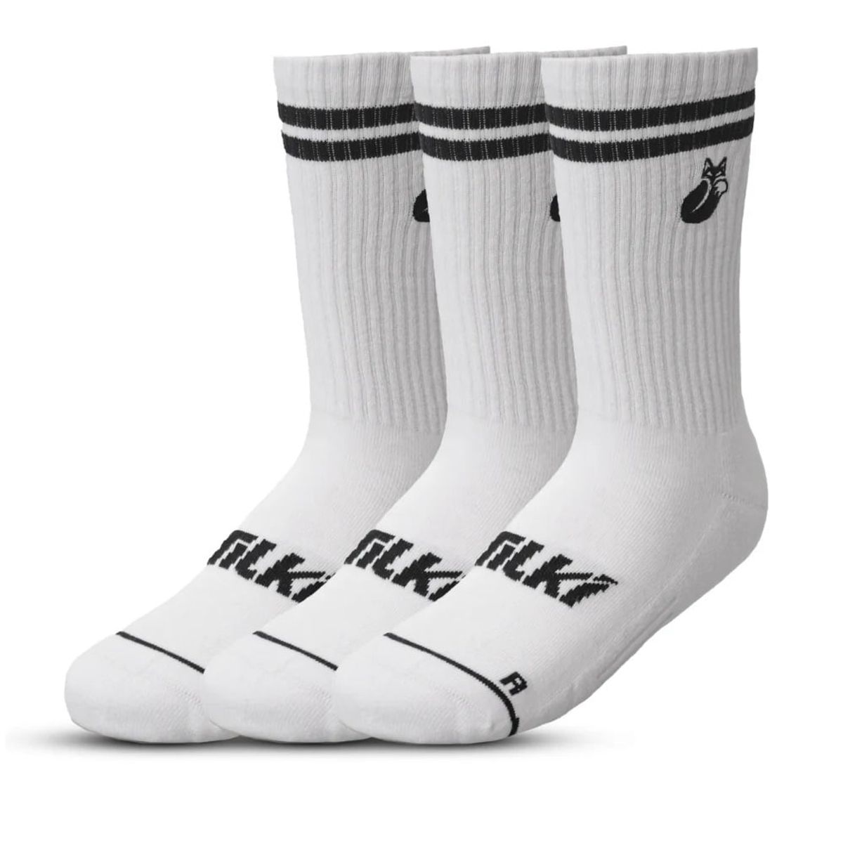 TILKI - Calcetín Tilki Comfort Line Blanco Pack X3 Tenis Padel