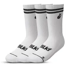 TILKI - Calcetín Comfort Line Blanco Pack X3 Tenis Padel