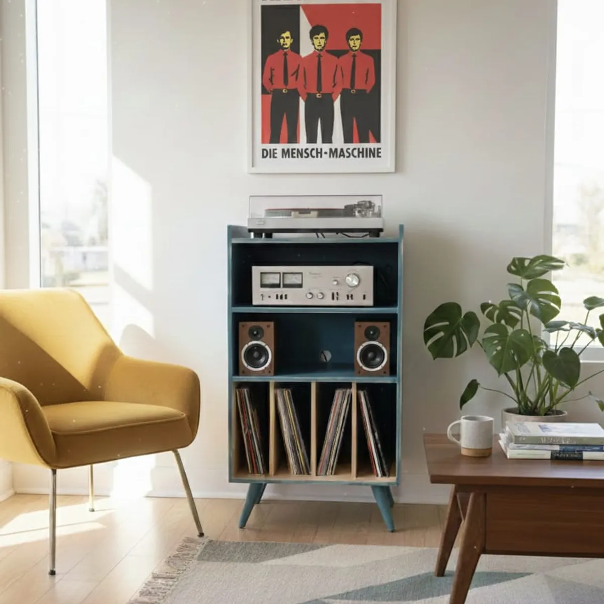 GENERICO - Mueble Rack para Vinilos