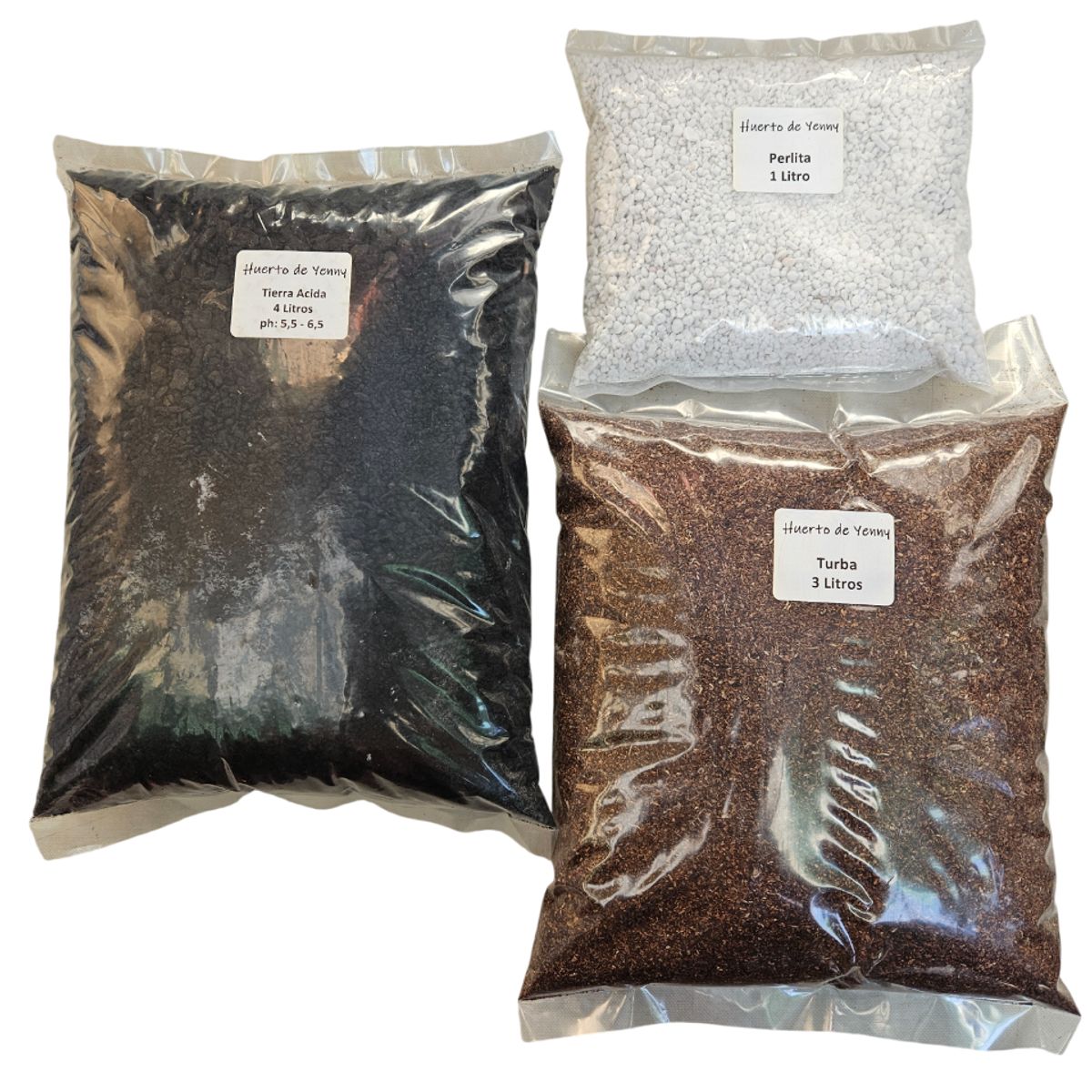 GENERICO - Pack de Sustratos para Plantas Acidas 8 litros