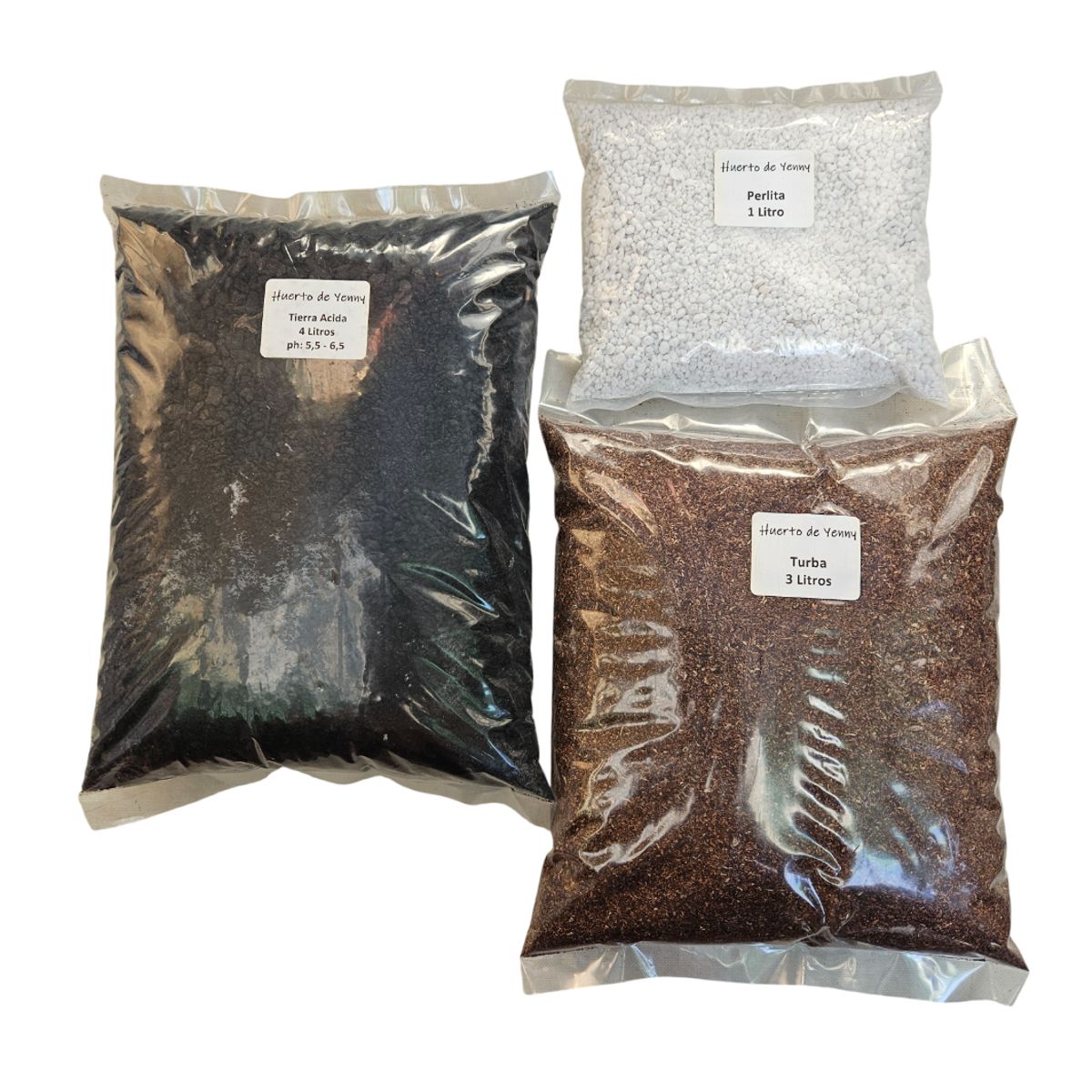 GENERICO - Pack de Sustratos para Plantas Acidas 8 litros