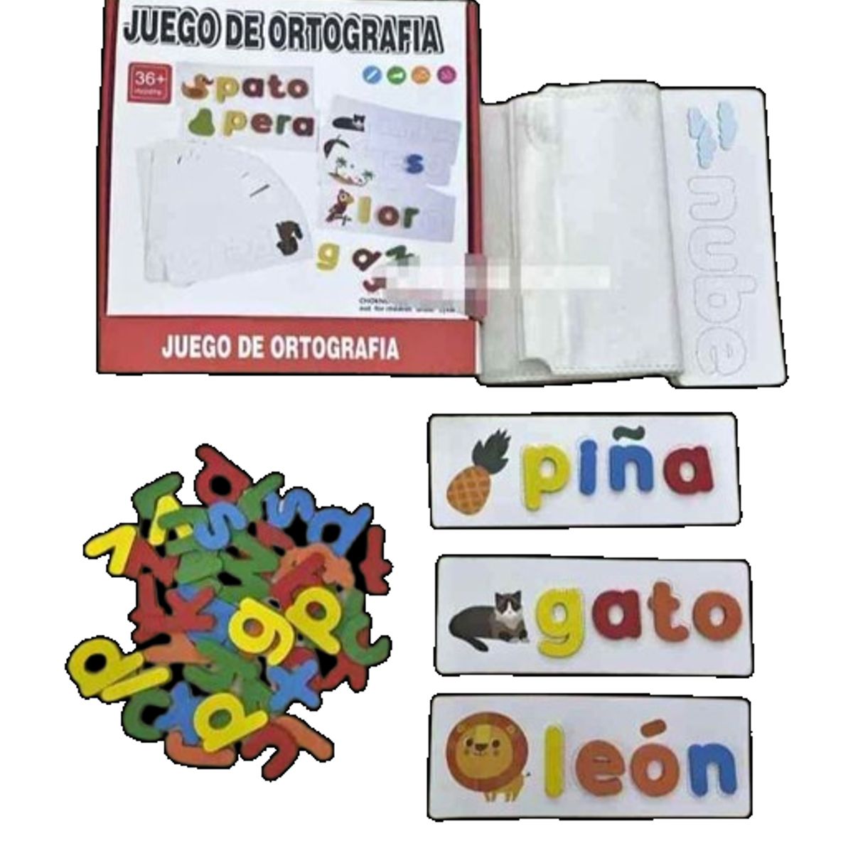 GENERICO - Juego de ortografia didactico español para niños