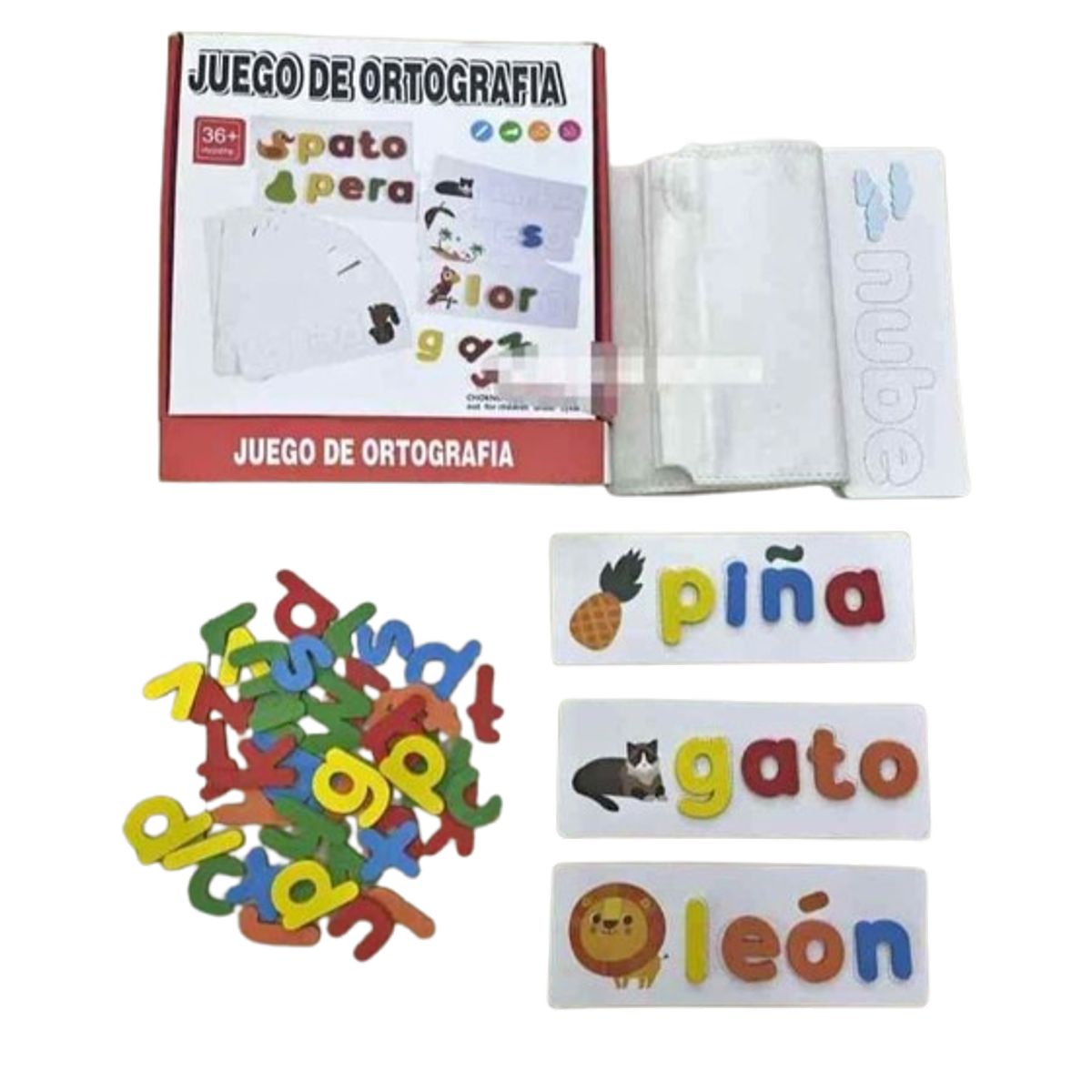 GENERICO - Juego de ortografia didactico español para niños