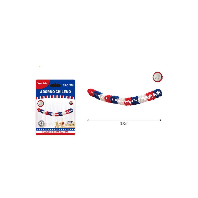 GENERICO - ACCESORIOS PARA FIESTA FECHAS PATRIAS