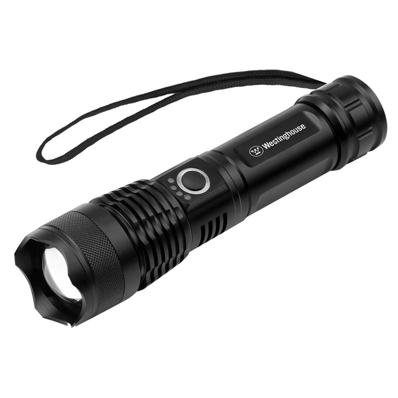 WESTINGHOUSE - Linterna Westinghouse Recargable 1200 Lumenes Negro