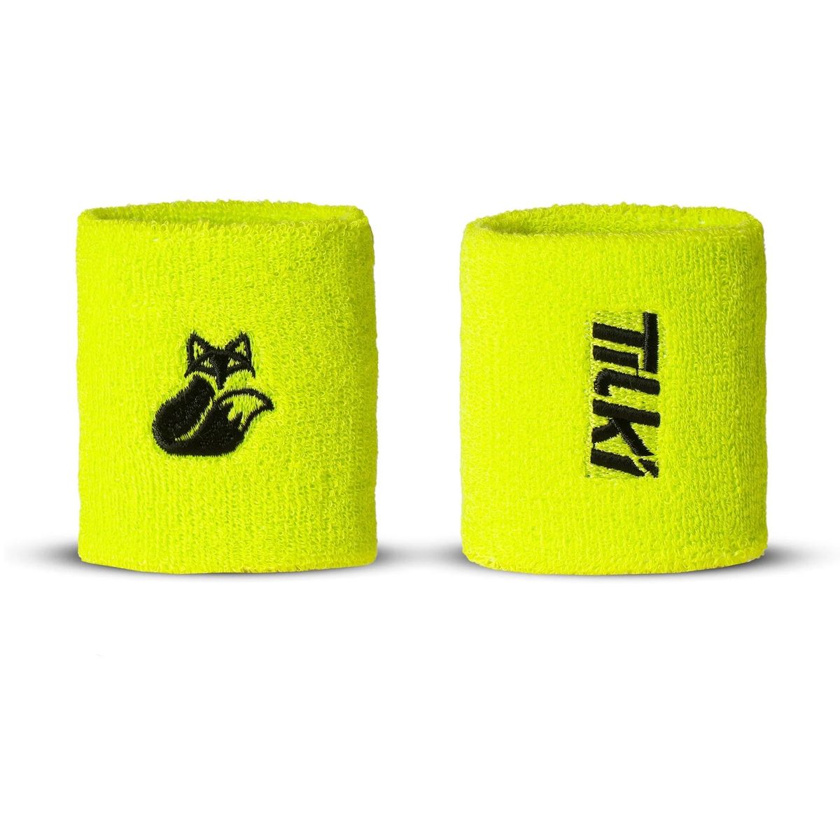 GENERICO - Muñequera Tilki Corta Terry Lehinde Fluor X2 Tenis Padel